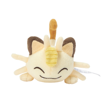 Officiële Pokemon center knuffel, wasbare Comfy Cuddlers Meowth 17cm lang